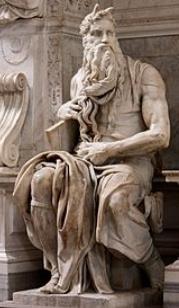 Moisés, escultura de Michelangelo