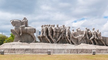 Monumento às Bandeiras, obra de Victor Brecheret Monumento às Bandeiras, obra de Victor Brecheret