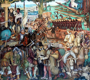 Mural de Diego Rivera no Palácio Nacional Mural de Diego Rivera no Palácio Nacional