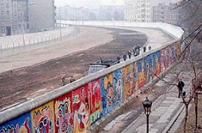 Muro de Berlim durante a Guerra Fria