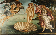 O Nascimento de Vênus de Botticelli