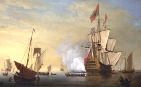 Navios ingleses no século XVIII