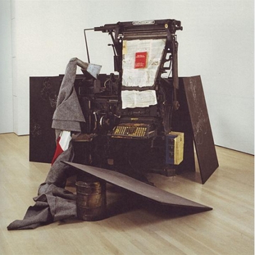 Terremoto, obra de arte Terremoto, obra de arte conceitual de Joseph Beuys