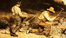 Os quebradores de pedras, Gustave Courbet