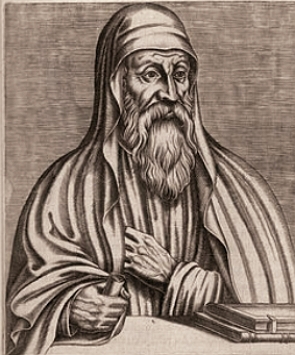 Pintura do teólogo e filósofo grego Orígenes