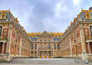 Foto externa do Palácio de Versalhes na França