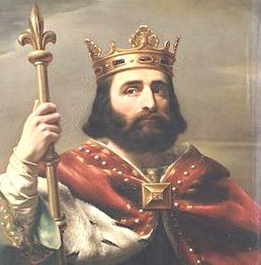 Retrato do rei franco Pepino, o Breve
