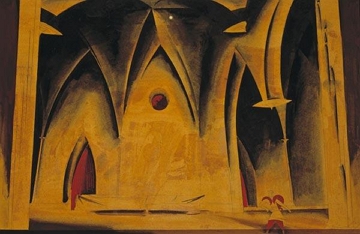 Uma vida pelo Czar Pintura para uma peça teatral