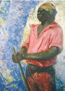 Pintura de Zumbi dos Palmares