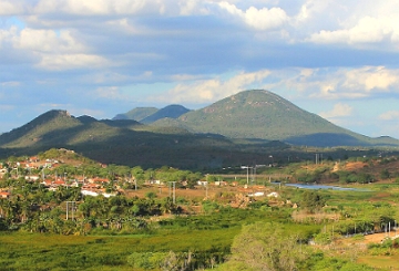 Planalto da Borborema Foto do Planalto da Borborema no Nordeste do Brasil