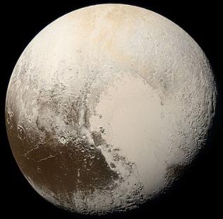 Imagem do planeta anão Plutão