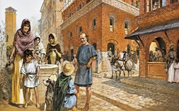 Plebeus da Roma Antiga Ilustração mostrando os plebeus da Roma Antiga