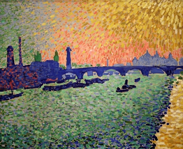 A ponte de Waterloo de Andre Derain Obra A ponte de Waterloo de Andre Derain