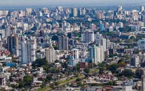 Vista da região central de Porto Alegre