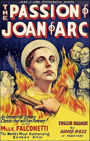 A Paixão de Joana d'Arc Poster do Filme A Paixão de Joana d'Arc