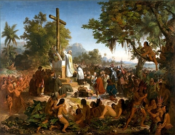 A Primeira Missa no Brasil, obra de Victor Meirelles.