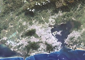 Imagem aérea da Região Metropolitana do Rio de Janeiro
