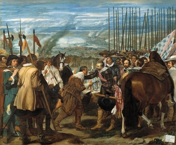 A Rendi&ccedil;&atilde;o de Breda, obra de Vel&aacute;zquez