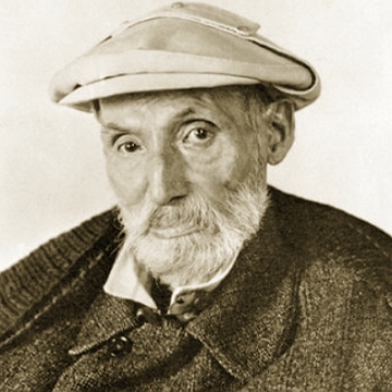 Auguste Renoir Foto de rosto de Auguste Renoir