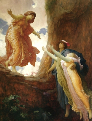 Pintura mostrando o retorno de Perséfone