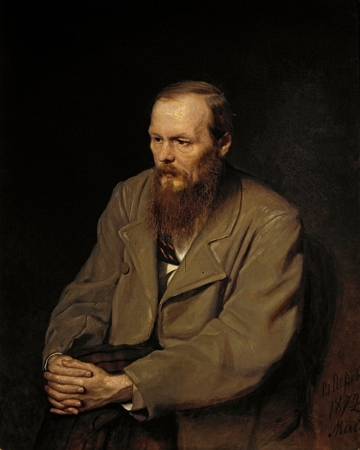 Dostoiévski Retrato pintado de Dostoiévski