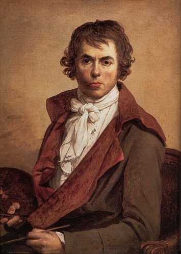 Retrato pintado de Jacques-Louis David
