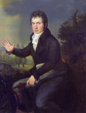 Beethoven Retrato pintado de Beethoven