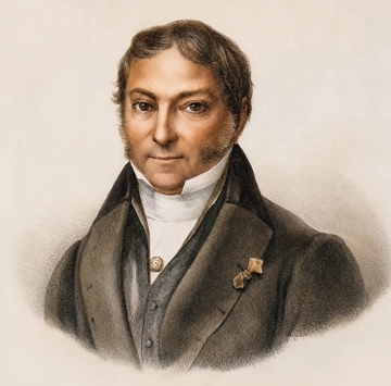 Jean-Baptiste Debret Retrato de Jean-Baptiste Debret, pintor francês