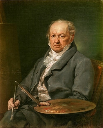 Retrato pintado de Francisco Goya Retrato pintado de Francisco Goya