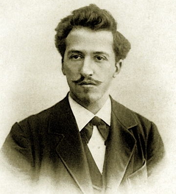 retrato de Piet Mondrian retrato de Piet Mondrian