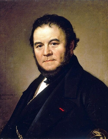 Stendhal Retrato pintado de Stendhal
