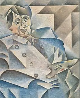 Obra Retrato de Picasso de Juan Gris