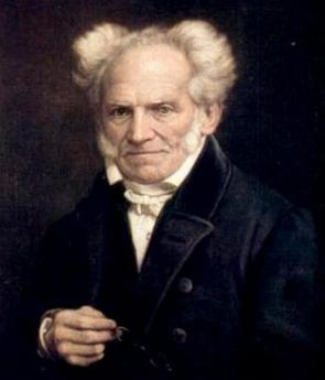 Retrato pintado do filósofo alemão Schopenhauer