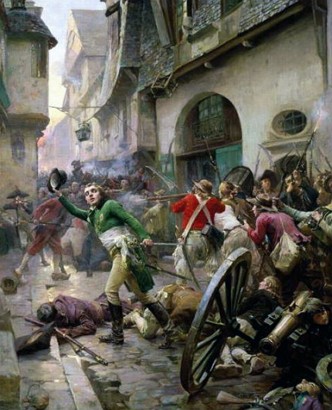 Pintura sobre a Revolta da Vendeia
