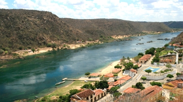 Foto do rio S&atilde;o Francisco em Alagoas
