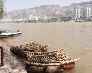 Foto do rio Amarelo na China