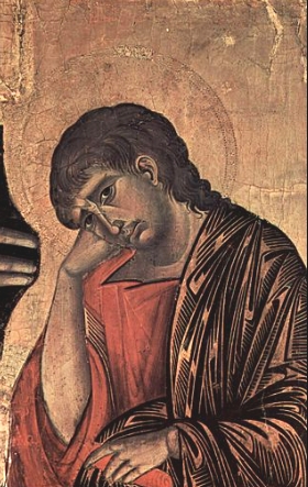 Pintura do santo católico São Giovanni