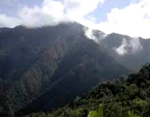 Foto de montanhas da Sierra Maestra
