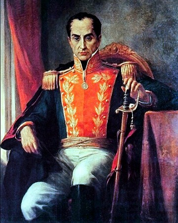 Simon Bolivar Simon Bolivar, líder da independência da Bolívia