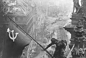 Soviéticos em Berlim em 1945