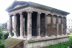 Templo de Portuno, arquitetura romana antiga