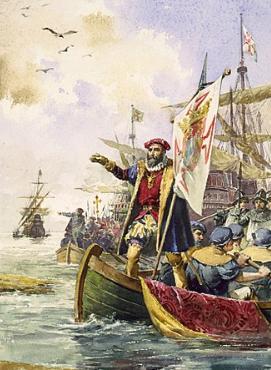 Chegada de Vasco da Gama a Índia